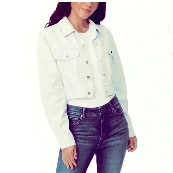 Gloria Vanderbilt x Christian Sirlano - Denim Washed Jean Jacket- Women’s 18 - Picture 4 of 7